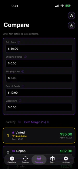 FeePilot screenshot 4