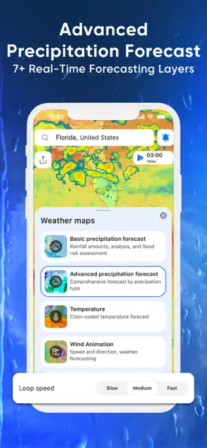 NOAA Weather Radar Live Map iPhone screenshot 2