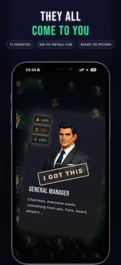 Скриншот Управление клубом на iPhone 5