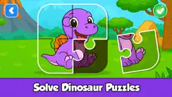 Dino World Dinosaur Kids Games iPhone image 2