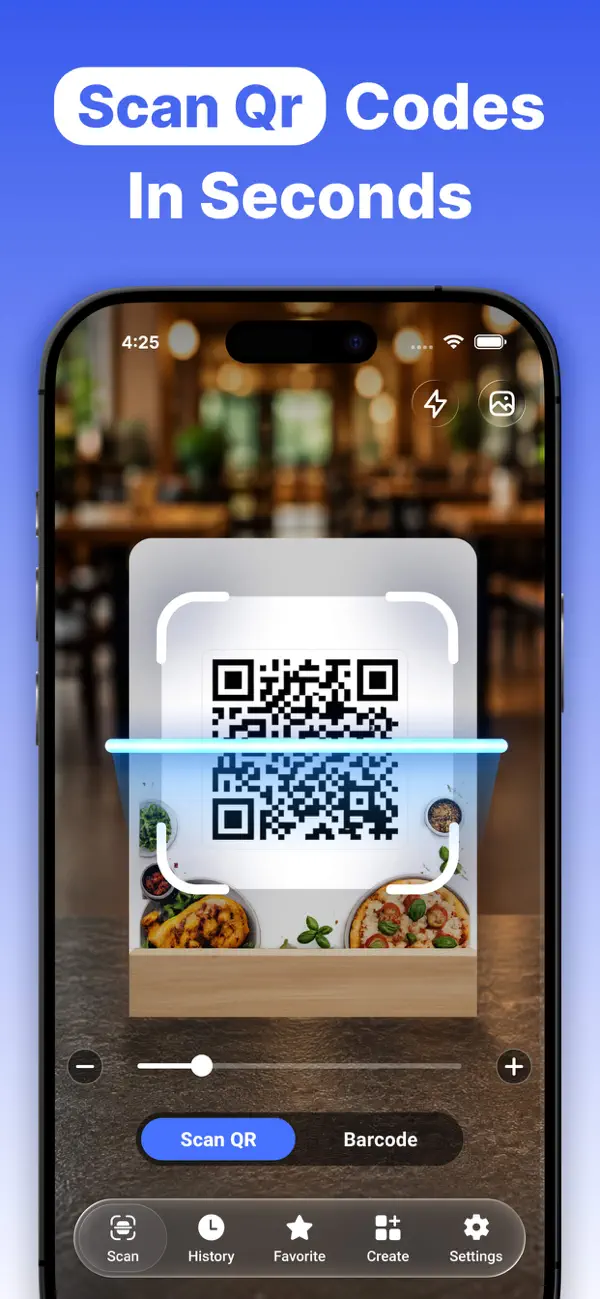 Screenshot #1 pour QR Code Scanner＋Barcode Reader