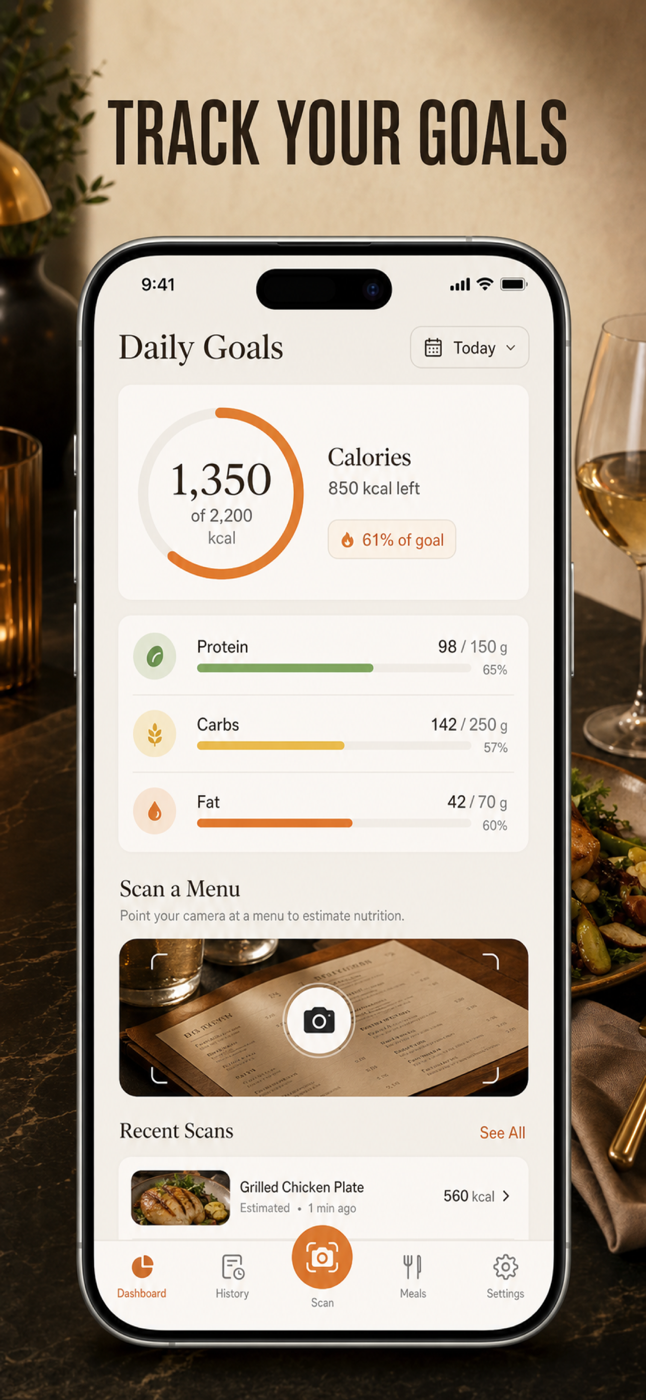 Menu Scan: Calorie Counter screenshot 8