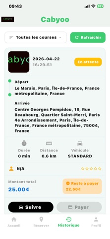 Cabyoo iPhone screenshot