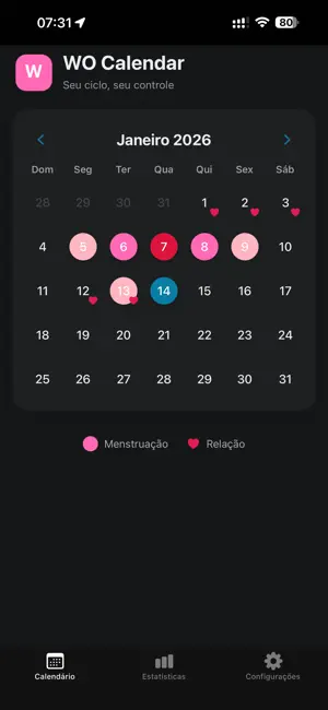 WO Calendar screenshot 3