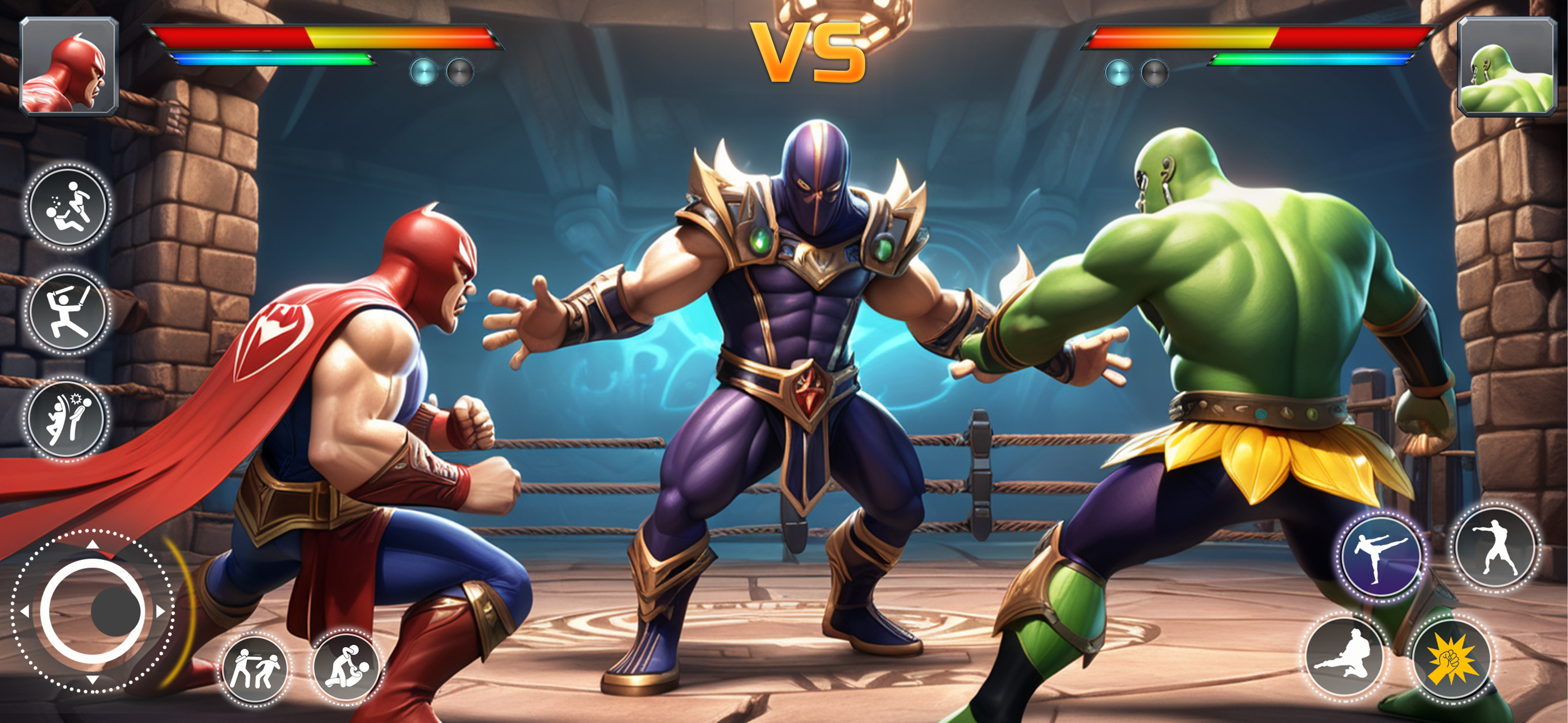 Superhero Fighting Game