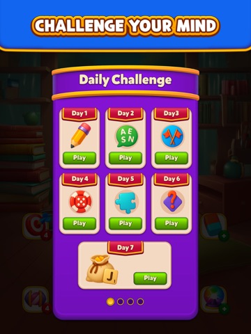Word Tangle: Chain Words iPad screenshot
