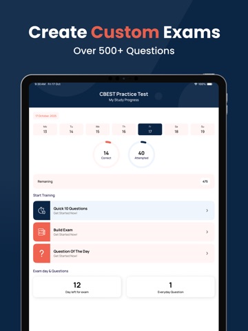 CBEST Practice Test & Exam iPad screenshot