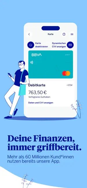 BBVA Deutschland iPhone screenshot 2