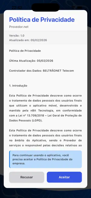 Provedor.net screenshot 2