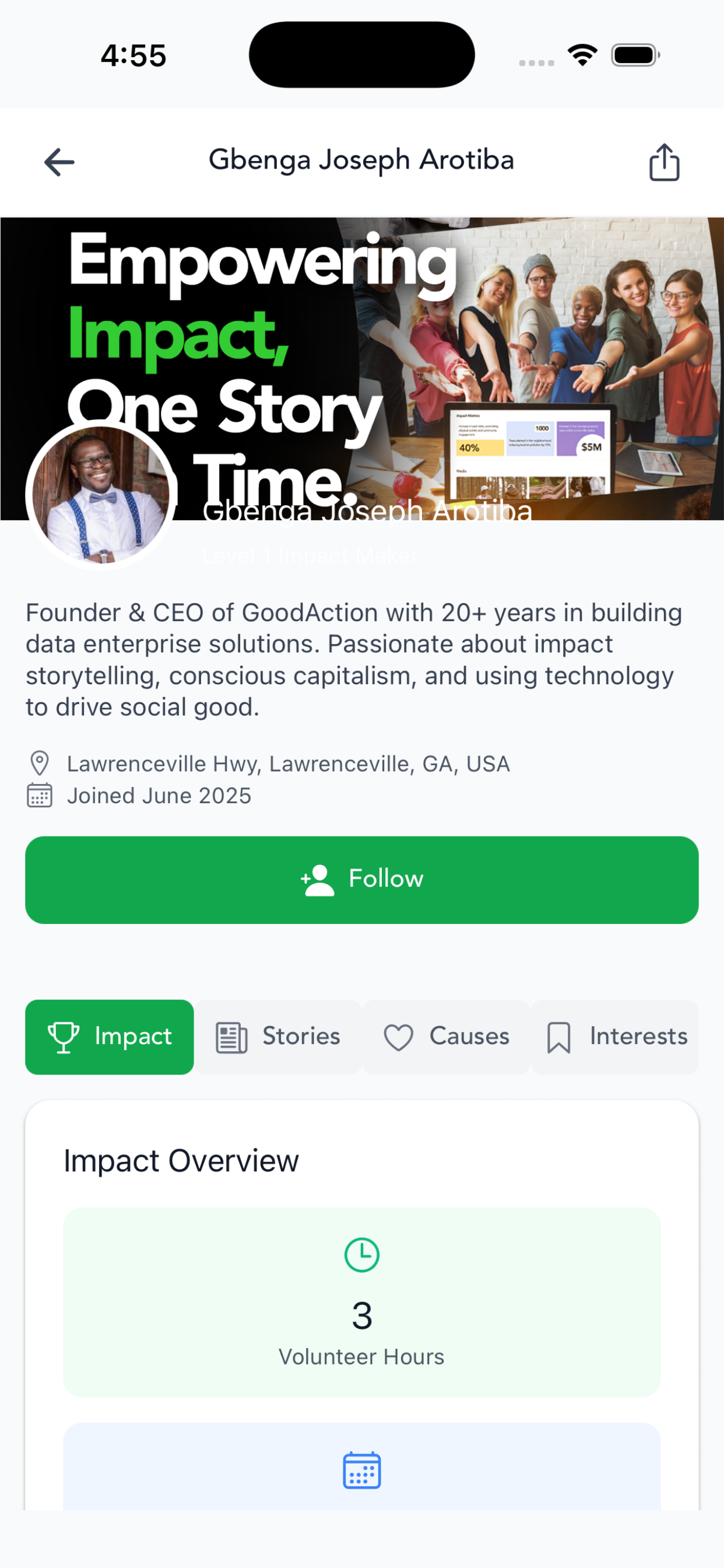 GoodAction screenshot 6