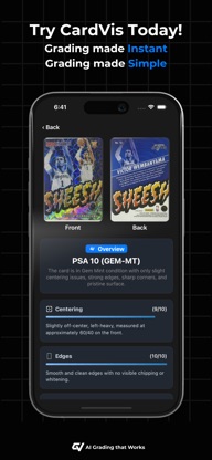 CardVis - Sports & TCG Grading screenshot 6