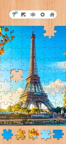 Wonderful Jigsaw - Puzzle Game iPhone screenshot
