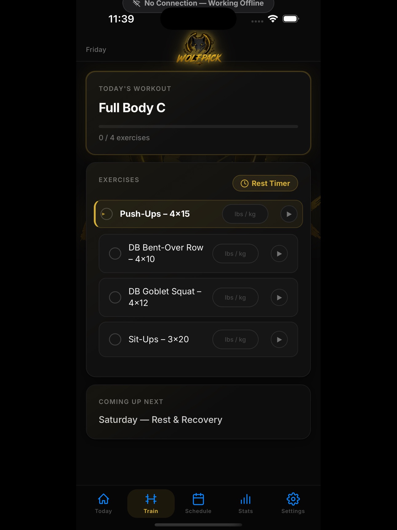 Screenshot 8 of Wolfpack Daily Tracker