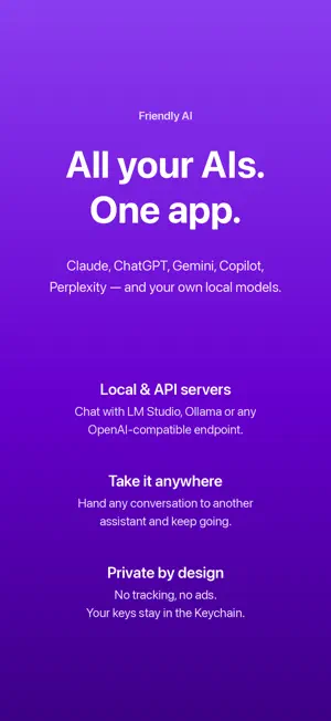 Friendly AI Browser screenshot 1