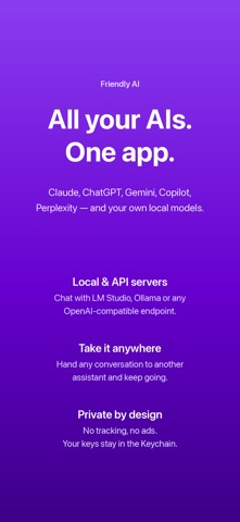 Friendly AI Browser Screenshot 1 of 5