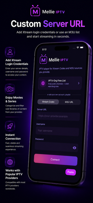 Mellie IPTV Screenshot 2 of 3