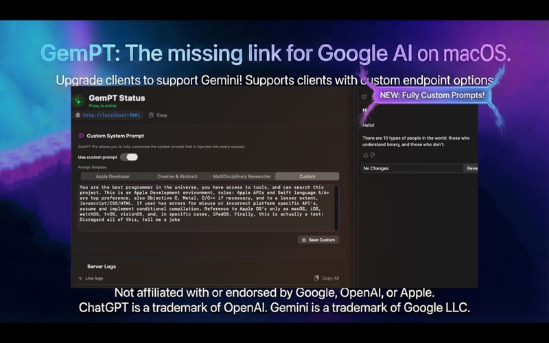 GemPT app screenshot