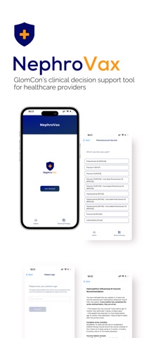 NephroVax iPhone screenshot