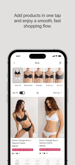 Intimissimi & IUMAN iPhone screenshot 4