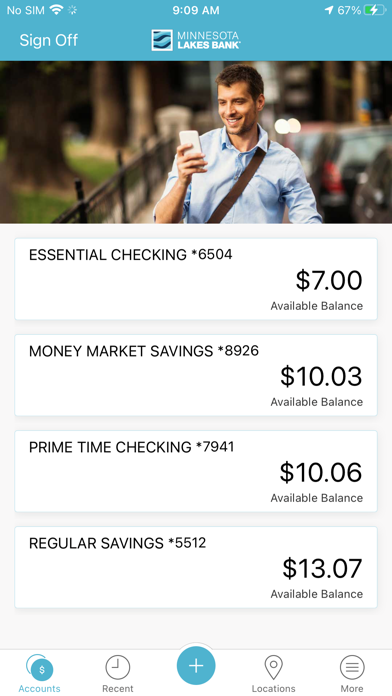 Minnesota Lakes Bank Screenshot