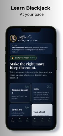 Alfred's Blackjack Trainer Screenshot 1 of 8