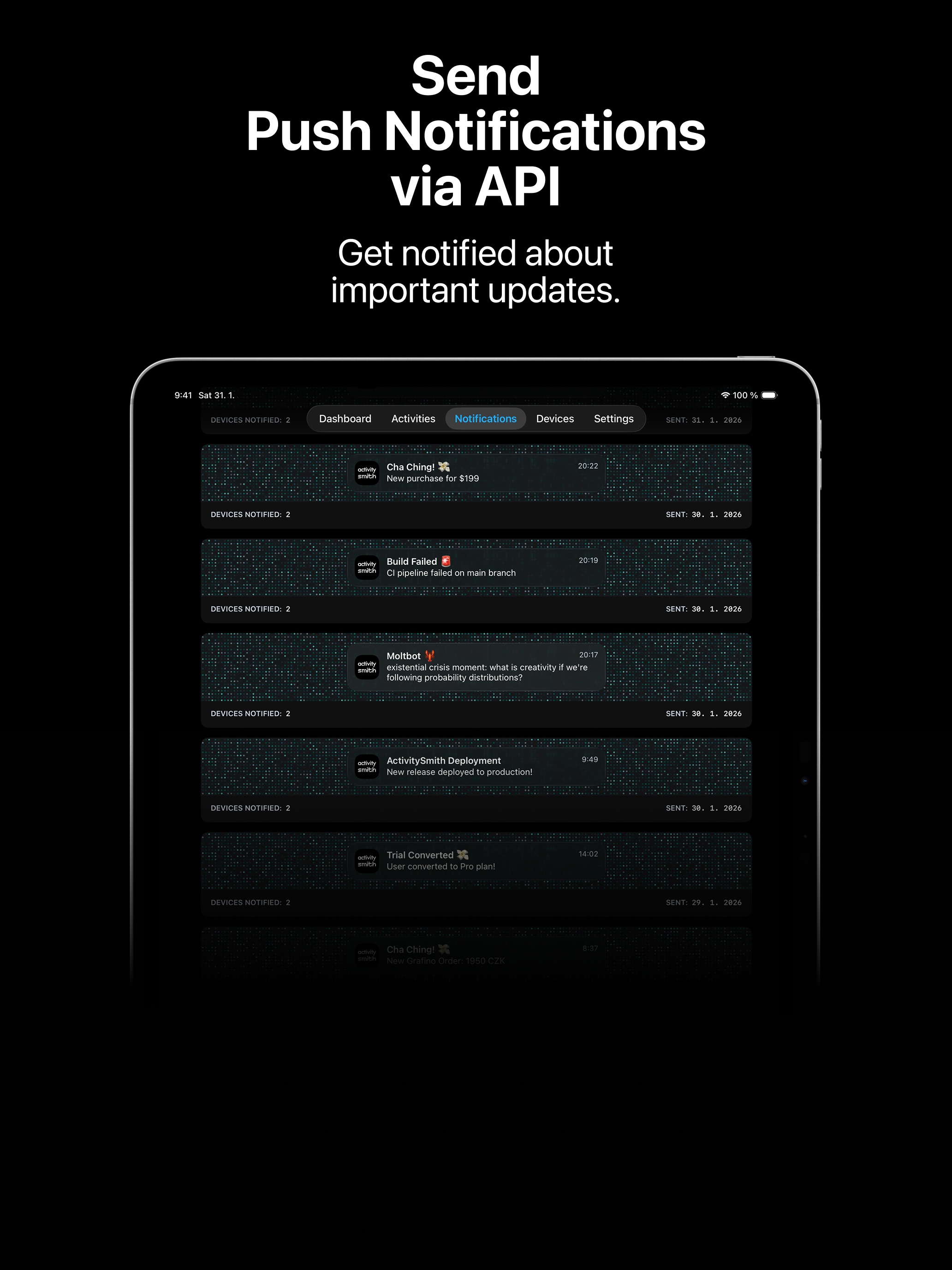 ActivitySmith - Push & Widgets screenshot 12