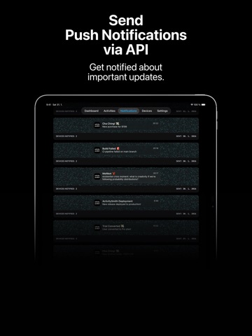 ActivitySmith - Push & Widgets iPad screenshot