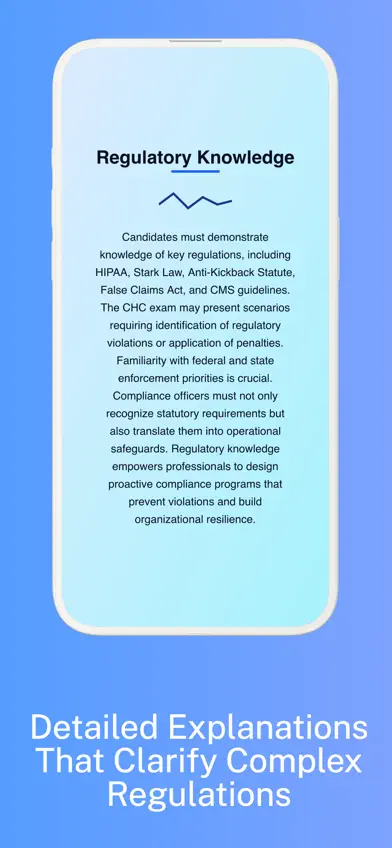 CHC Prep:Healthcare Compliance screenshot 4