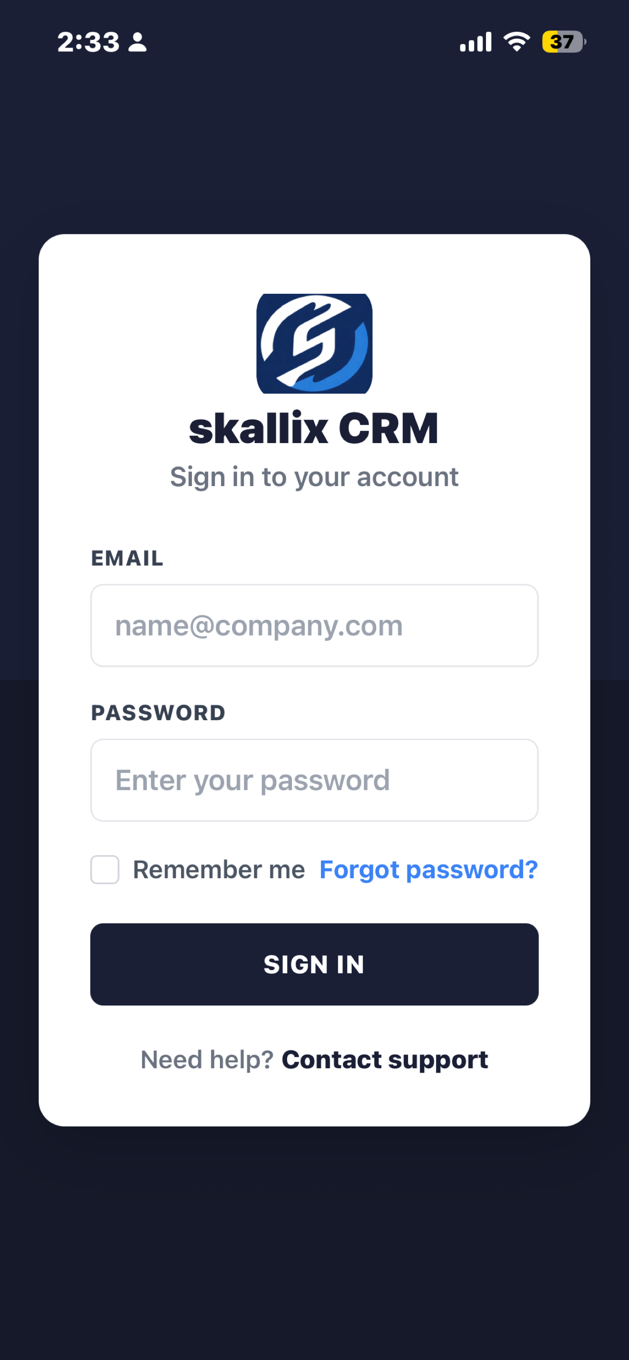 Skallix CRM