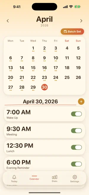 Calendar Alarm: Loud & Shift screenshot 2