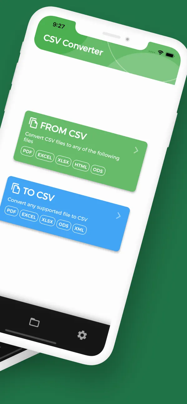 Screenshot #2 pour Convertisseur CSV