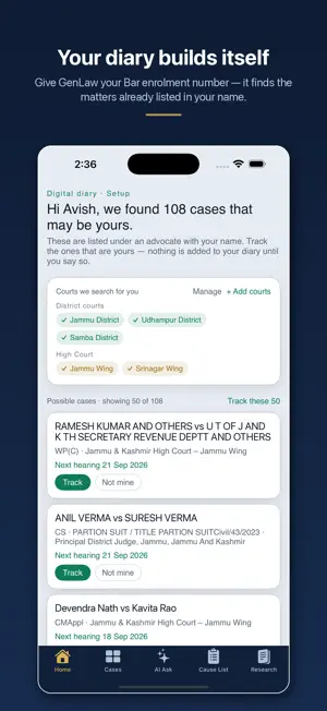GenLaw screenshot 1