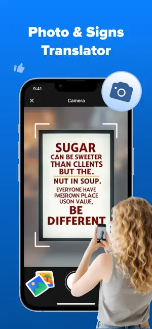 AI Translator:Voice&Text&Photo iPhone screenshot 5
