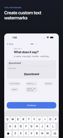 Togu Watermark: Video screenshot