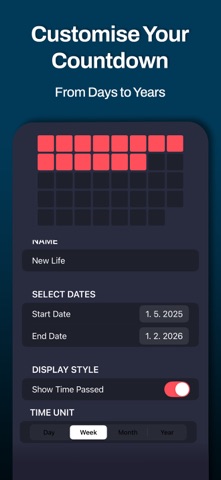 Momento: Grid Countdown Widget screenshot