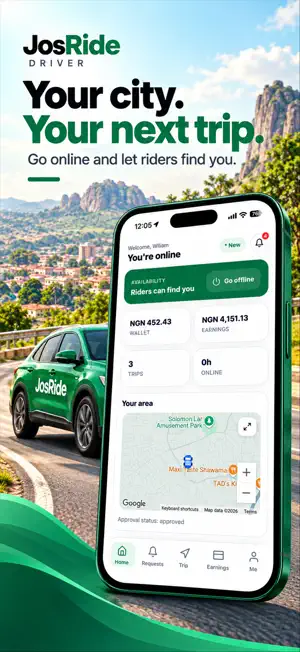 JosRide Driver screenshot 1