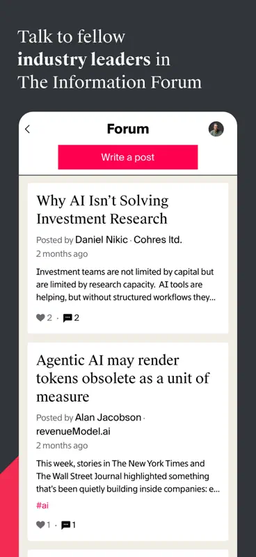 The Information: Tech News screenshot 6 of 8