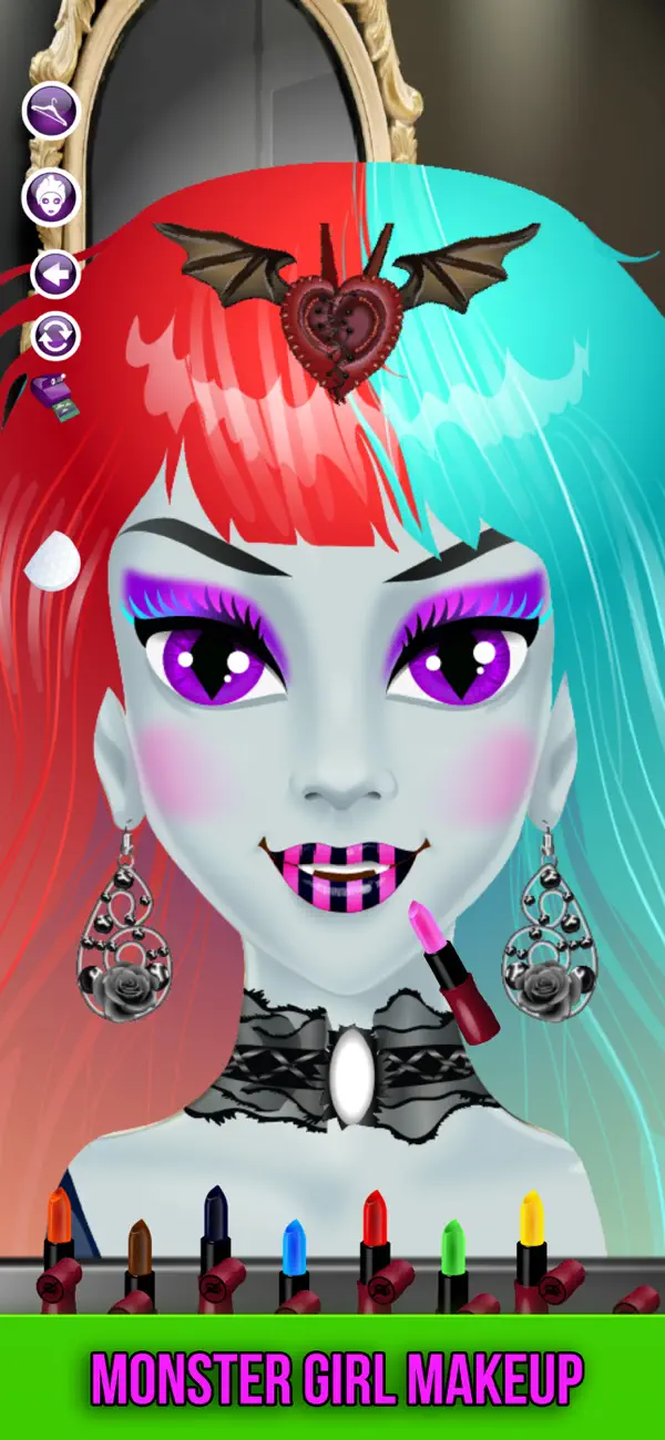Screenshot #1 pour Monster Girls Makeover Games