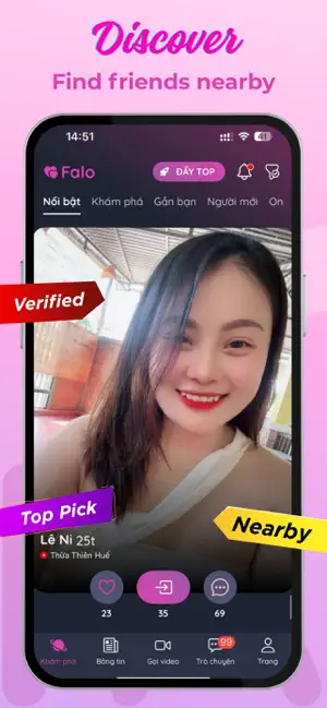 Falo: Dating Video Chat iPhone screenshot 1