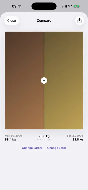 BodyMirror: Weight & Photo Log screenshot 5 of 5