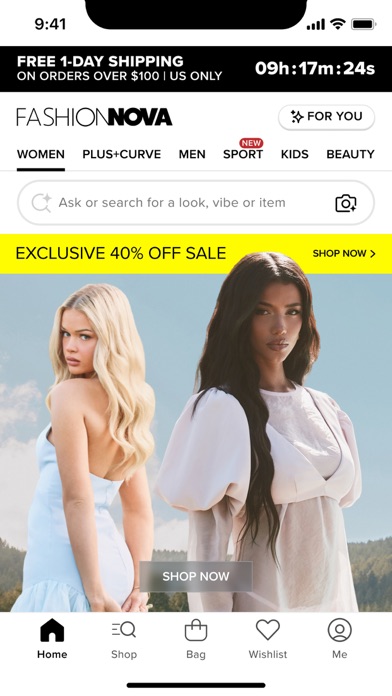 Screenshot #1 pour Fashion Nova: Trendy Shopping
