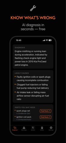CarVet iPhone screenshot