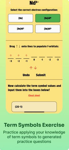 Lanthanide Training screenshot