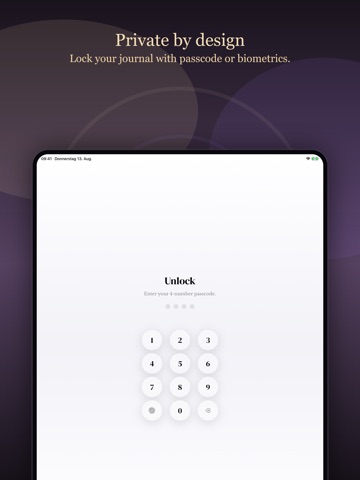 Journal & Diary - Memoiri iPad screenshot