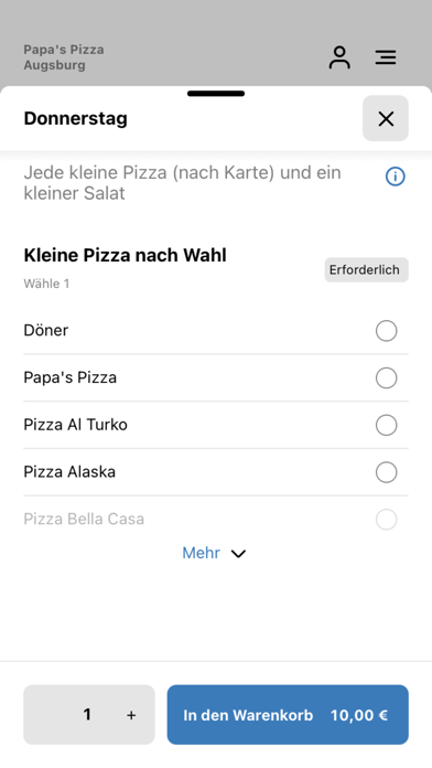 App screenshot