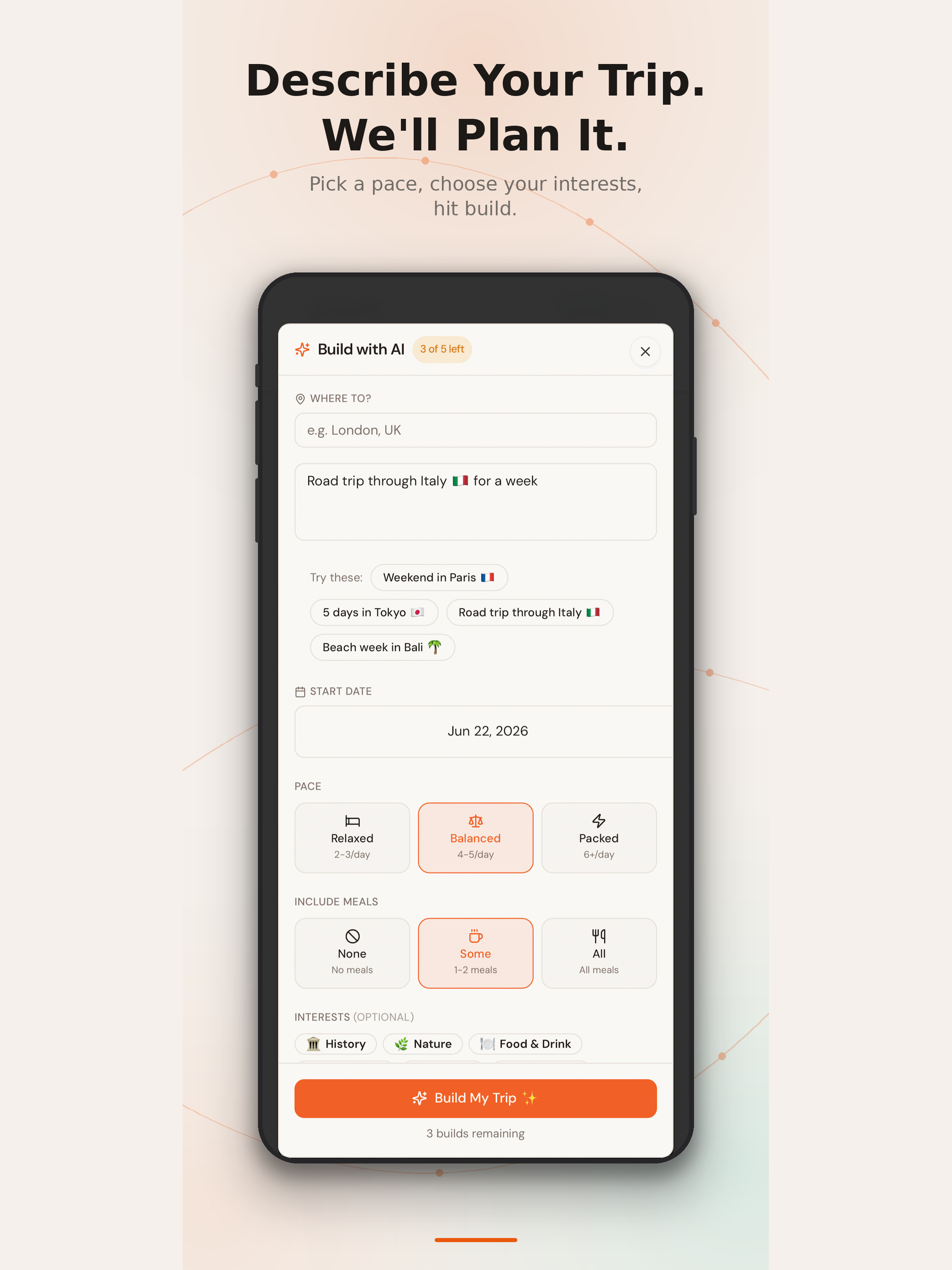Plany - AI Travel Planner