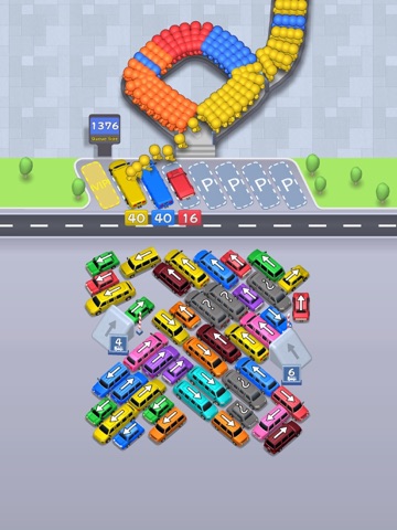 Car Jam Loop: Bus Parking Line iPad screenshot
