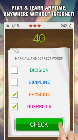 Spelling Master Game screenshot 4