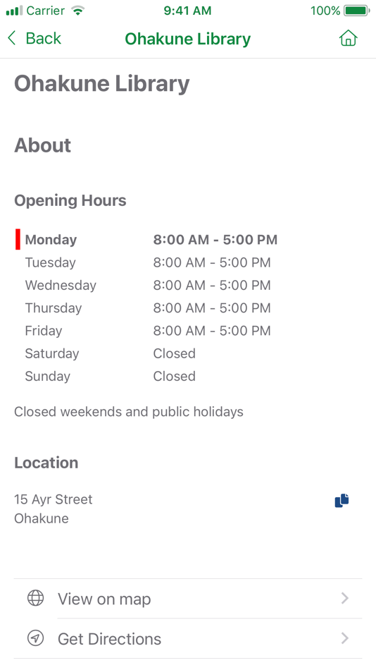 #6. Ruapehu District Libraries (iOS) 由: Department of Internal Affairs