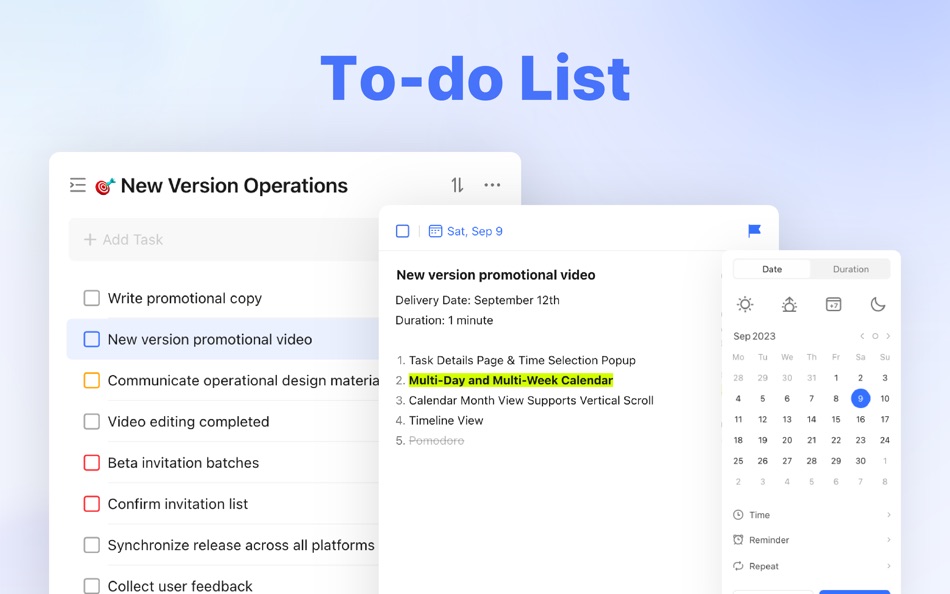 #2. TickTick:To-Do List, Calendar (macOS) 由: Appest Limited